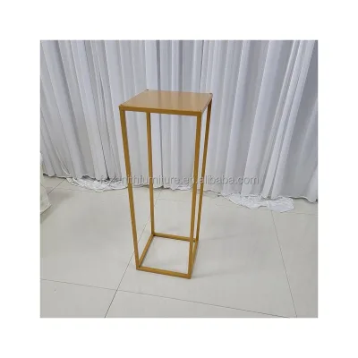 Wedding Decoration Metal Flower Centerpieces Stand Gold Center Pieces Wedding Table