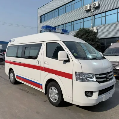 Foton View High Roof Medical Ambulance Car Hospital Patient Emergency Rescue Transport Vehicle Paramedic ICU Truck