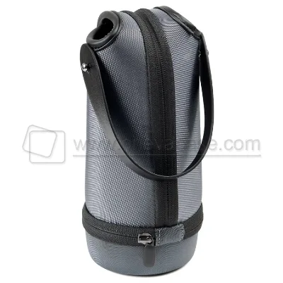 Shockproof Hard Shell Speaker Carrying Case with Handle Shape EVA Speaker Case