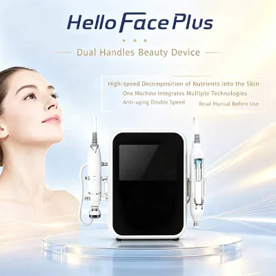 Desktop Mesotherapy Needle Free No Needle Mesotherapy Machine Electro Facial Rejuvenation