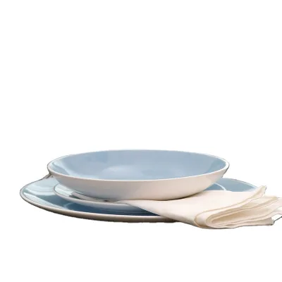 Hot Selling Safety Ceramic Tableware Sets Are on Sale at Low Prices Modern Tableware Friendly Colored Glazed Dinnerware Sets