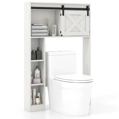 Bien New Design Separate Toilet Storage Bathroom Storage Cabinet With Bathroom Paper Towel Rack and Storage Door