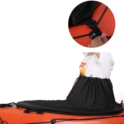 Neoprene White Water Sit in Bungee Canoe Tpu Waterproof Adjustable Cockpit Sea Kayak Spray Skirt