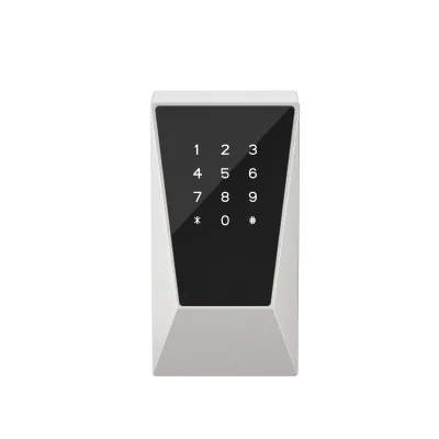 CH-931-1 Aluminum Alloy Combination Key Lock Box with NFC Unlocking, Hanging Wall-Mount Smart Backup Key Storage Box