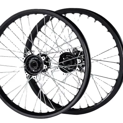 Sword Off Road for surron Ultra Bee Motorcycle Parts Spokes Wheels 19inch Aluminum Alloy Electric Bike Wheel Rims Hub Set