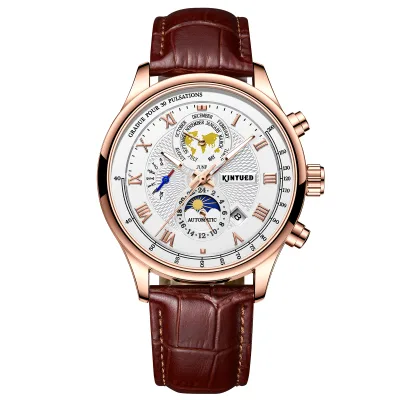 Factory Price KINYUED J120 Express Online Shopping Mechanical Watches Custom logo Automatic Men Watch