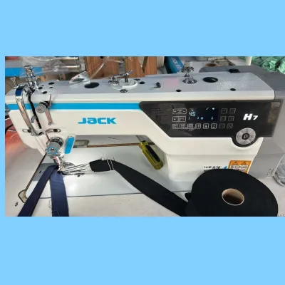 Jack H7 Thick and Thin Synchronous Computerized Flat Sewing Machine for Bags Gloves and Heavy-Duty Industrial Sewing Machine