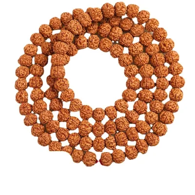 Vajra Bodhi Rudraksha Beads Meditation Mala Bead Jewelry Making Prayer Chakras 108Pcs Bodhi Tibetan Buddhism Bracelet Buddhist