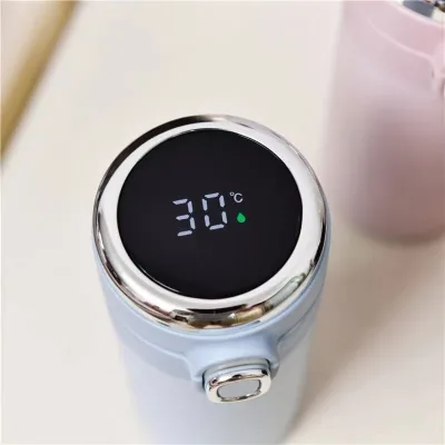 Wholesale High Quality Factory Vacuum Flask Wooden Water Bottle 400ml500ml 18/8 Stainless Steel Water Bottle with Rope