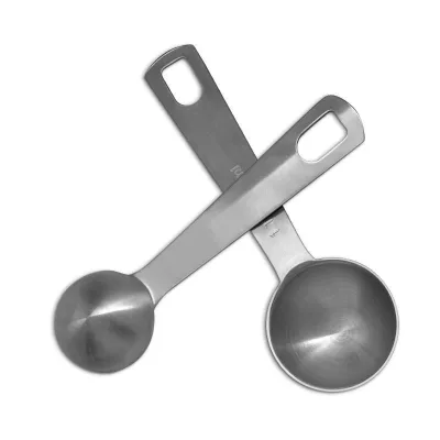 Modern Eco-Friendly Stainless Steel Coffee Scoop with Scale-Coffee Scoop Set for Kitchen Home Use for Baking