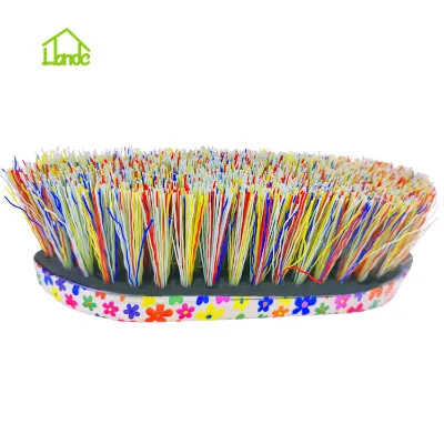 High Quality Colorful Design Horse Brush Set Grooming Equipment for Equestrian