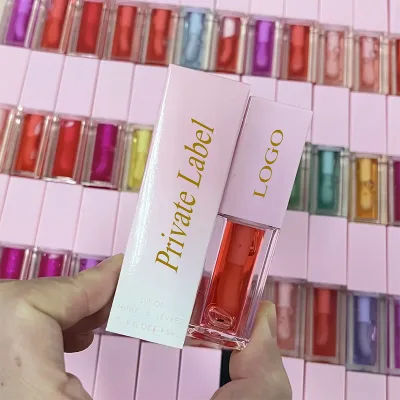 New Arrived High Quality Vegan Magic Color Changes Lip Plumping Private Label Fruit Smell Lip Plumping Gloss Custom Wholesale