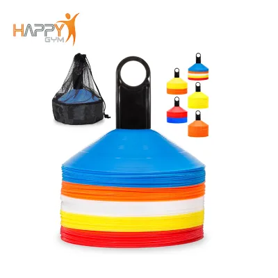 Custom Logo Durable Soft PE Soccer Football Training Agility Marker Cones