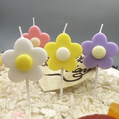 Flower Shaped Candles,Cute Candles for Birthday