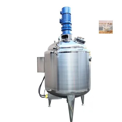 316 Double-Layer Stainless Steel Electric Heating Detergent Storage Tank Liquid Mixer for Efficient Laundry Detergent Juice