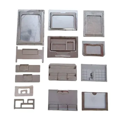 Metal Storage Goods Rack Labels Plate with Clamp Signboard Box