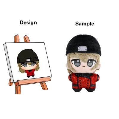 Custom PP Cotton Plush Toy Personalized Stuffed Animal Character Design for Doll Creation 100% Polyester Promotional Gifts