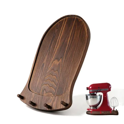 Mixer Sliding Mat 2-in-1 Mixer Slider with Storage for KitchenAid4.5-5 QT Stand Mixers Countertop Storage Attachment