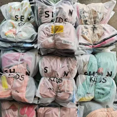 Wholesale Fashionable Used Clothes Summer Clothing for Girls Cheap and Discounted Inventory Second-Hand Clothes
