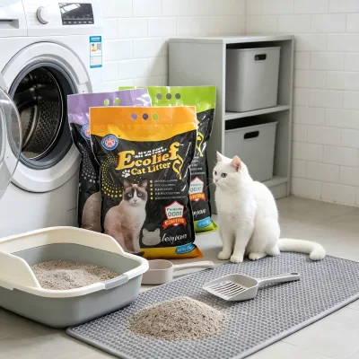 Protecting the Health of Cats From Odors. Suitable for Various Daily Uses. Cat Litter Made of Activated Bentonite