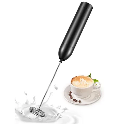 Handheld Electric Egg Beater and Milk Frother Cordless Portable Multi-function for Coffee Baking with Modern Minimalist Design