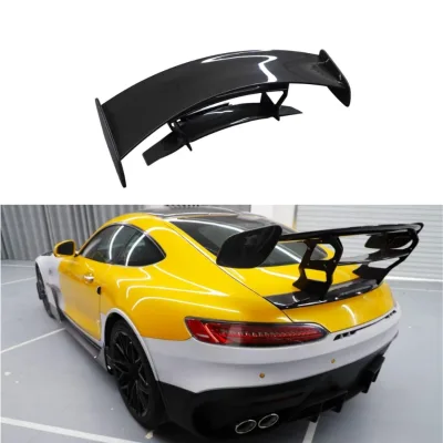 BS Style Lightweight Carbon Fiber Spoiler Hot Sale Rear Wing for Mercedes Benz Amg Gt Gts