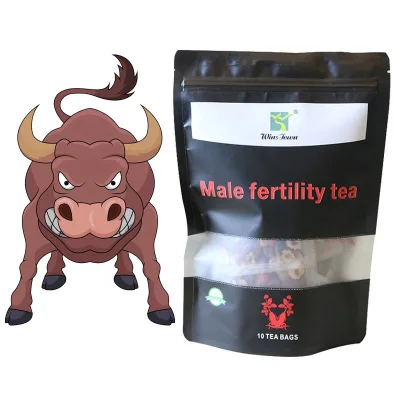 Private Brand Organic Fresh Ginseng Herbal Tea for Men's Fertility-Bagged Tea