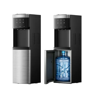Wholesale 3-in-1 Functional Dry Fire protection Hot and Cold Water Dispenser with Ice Maker for Home Office