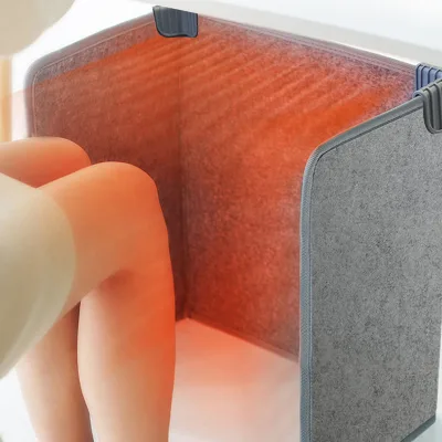 Winter  Graphene Office Workstation Heating Pad Under Desk Study Warmer for Winter Foot and Leg Warmth Protector
