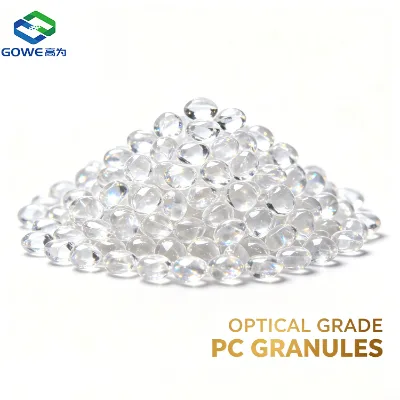 Transparent PC Granules Optical Grade Polycarbonate Pellets for LED Lenses & Eyewear Applications