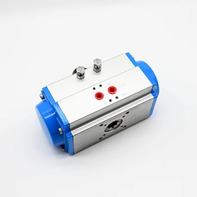 Made in China OEM Pneumatic Actuator for Ball Valve At52 Pneumatic Actuator Double Acting Single Acting