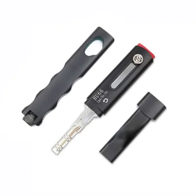 Original Super Quick Tool HU66 2.0 Pro Twist Decoder with Handle Locksmith Supplies Black/Red