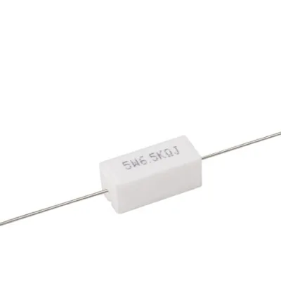 Cement Wirewound Resistor with up to 50W Rated Power