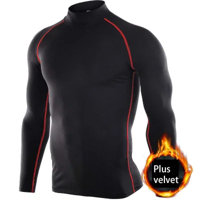 Comfortable Sports Training Suit Men's Long Sleeve Quick Drying Outdoor Running Training Suit