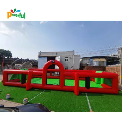 High Quality Commercial Inflatable Soccer Football Court Inflatable Soap Football Field