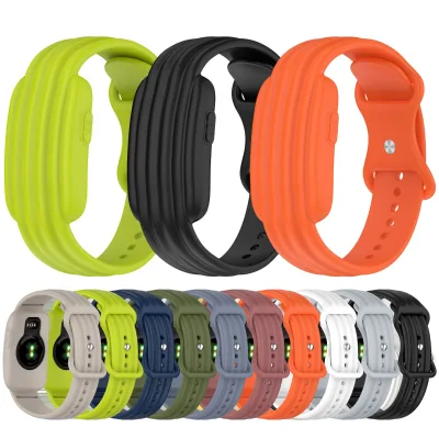 Sport Integrated Silicone Replacement Strap With Eight-Shape Tail for Garmin Cirqa Smart Band