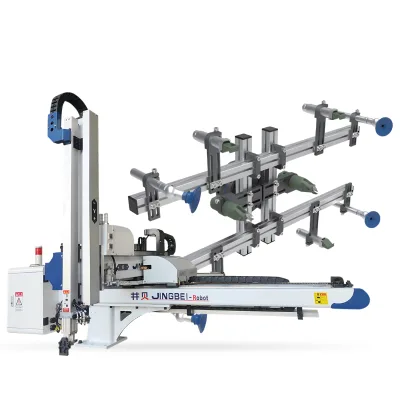China Jingbei New 3 Axis Plastic Injection Machine Manipulator Handling Robot with Motor 220V 1 Year Warranty