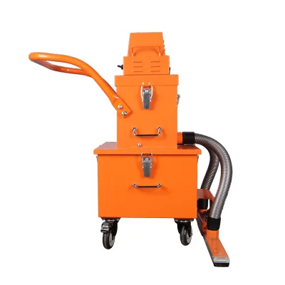 Industrial Vacuum Concrete Grinder Dual Heads Dry Grinding Construction Machinery