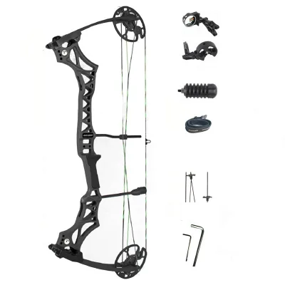 2022 Outdoor Sports Shooting Archery Compound Bow Alex to Alex 32'' Draw Weight 30-70lb Let off 80%