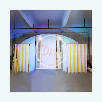 Custom Indian Sequin Backdrop Acrylic Neon Logo Backdrop Gold Banquet Backdrop for Wedding Party Decoration
