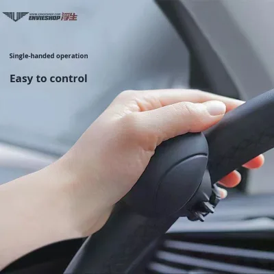 Creative Car Steering Wheel Power Ball (mabei Model) Silicone Nylon Material One-Handed Turning Auxiliary Easy-to-Steer for