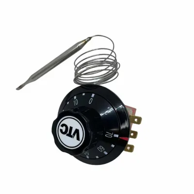 ACCUTHERM VC70CDT(S) 70C Electric Gas Thermostat Capillary for Household & Commercial Use