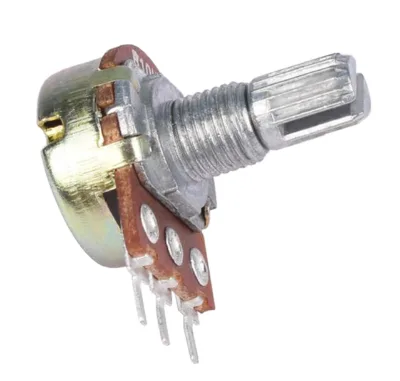 Universal WH148 Linear Potentiometer-Carbon Film M7 Bushing Thread 15mm Shaft & Mounting Hardware Replacement