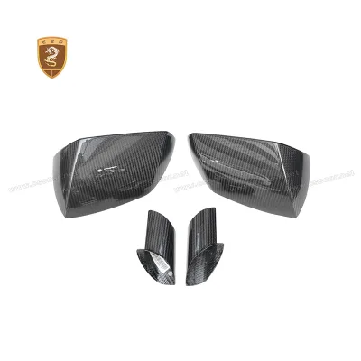 For Lamborghini Aventador Lp700 Dry Carbon Fiber Car Side Mirrors Cover
