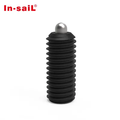Spring Ball Plunger Slotted Series Heavy Load Hex Socket Polyacetal Plungers Steel Series