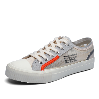 Summer Season Breathable Netyarn Upper Vulcanized Casual Shoes Sneakers for Men