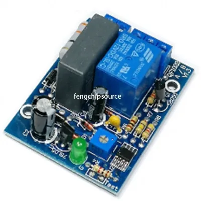 220V AC input power-on delay disconnection relay module dry contact output without a set of normally open and normally closed