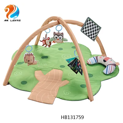 2026 New Soft Cotton Educational Toy Play Mat Tree Activity Floor Mat for Baby 0-24 Months Unisex Home Use Newborn Gift
