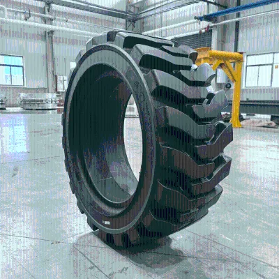 Preferential  Price  Bias Tyre  Solid Rubber Tyre Have Stocking 385/65-24/10.00 DH-308