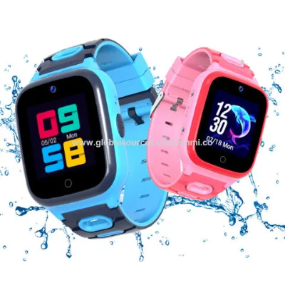 Children's Smart Watch 4G Wifi Location Camera GPS SOS SIM HD Video Call Phone Watch for Student